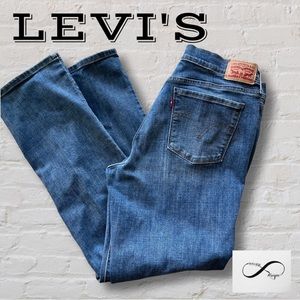 Levi's 505 5pkt straight leg jeans-32